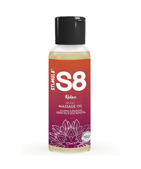 S8 MASSAGE RELAX Huile de massage érotique aux huiles essentielles, sans produits chimiques