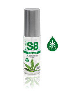 S8 CANNABIS Lubrificante ibrido al CBD, setoso, facile da pulire, sicuro