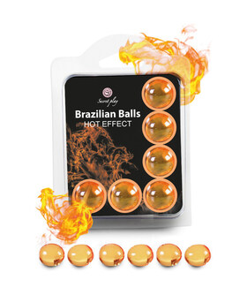 BRAZILIAN BALLS BUZZING Bolinhas brasileiras com efeito de calor para preliminares