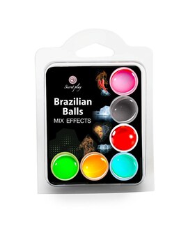 BRAZILIAN BALLS INVIGORATING Bolas brasiliane per stimolazione e giochi erotici