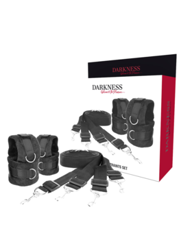 SET DE ATADURAS PARA LA CAMA Kit de restricciones para cama: versátil y cómodo