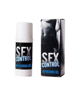 SEX CONTROL REFRESH Gel da massaggio calmante per prolungare il piacere