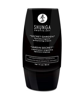 SHUNGA SECRET GARDEN Creme para intensificar orgasmos, à base de água, comestível