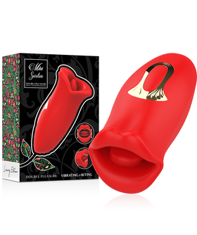 SICILIA Estimulador de clitóris preciso, 10 modos, silicone suave