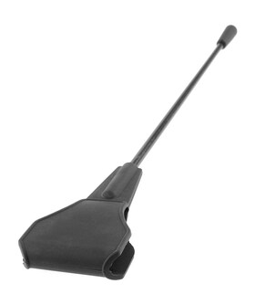 SILICONE CROP BLACK Paleta chicote de silicone, ideal para brincadeiras eróticas.