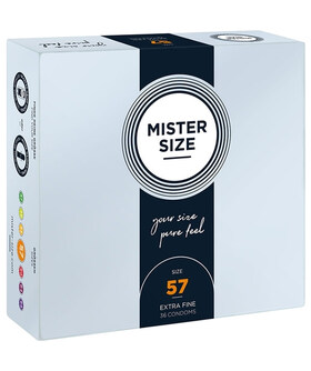 SIZE 57 Condones perfectos, extrafino
