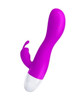 SMART KYLE Vibrador de silicone com orelhinha, 30 modos e recarregável