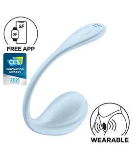 SMOOTH PETAL STIMULATOR POINT Silicone Stimulator with Vibration and App Control