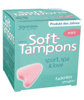 SOFT TAMPONS MINI Tampões para fazer amor durante o período