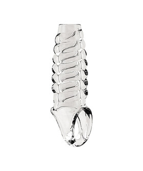 SONO Nº 21 Extensor de pene con anillo para testículos, mayor grosor