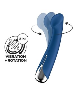 SATISFYER SPINNING G-SPOT 1 Vibrador ponto G, múltiplas vibrações e rotações