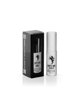 STUDI 1001 Discover our men's delay spray, perfect for enhancing and extending your intimate moments.