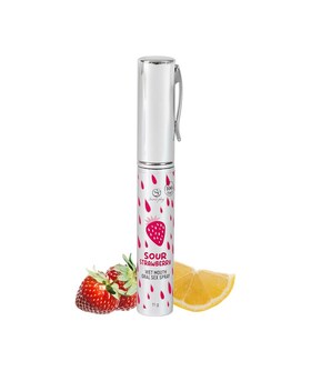 SPRAY SEXO ORA Spray bucal com sabor a morango ácido, frescura e prazer oral