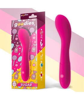 SUGAR VIBE Descobre o Vibrador Sugar para o ponto G: a tua próxima paixão em silicone fúcsia que não 