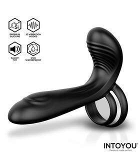 SYNKOX 2 Vibrador de doble estimulación, innovador, recargable, resistente