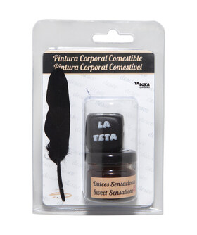 TALOKA STIMUL Pintura comestível sabor a chocolate com pincel e dado