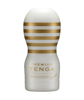 TENGA PREMIUM GENTLE Masturbador súper discreto con pliegues internos realistas