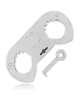 THUMB CUFF Manette eleganti in acciaio inossidabile per giochi intimi