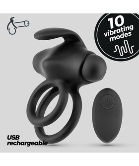 THUMPER Anillo vibrador potente con 10 modos y diseño impermeable