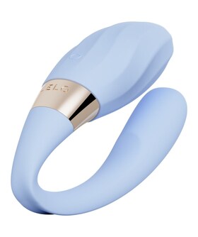 TIANI TWIST Vibromasseur pour couples Tiani Twist bleu ciel