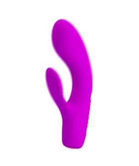 TIM Vibrador rabbit recarregável, 12 funções de vibração