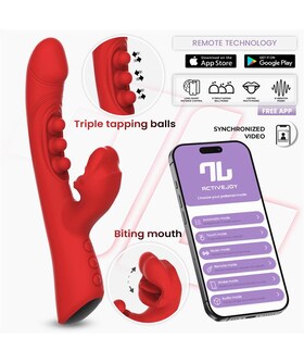TRIXY TOUCH Vibrador versátil com 9 modos e uma função especial de 