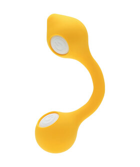 TWIN ORB Vibrador com dupla bola, 5 modos de vibração independentes