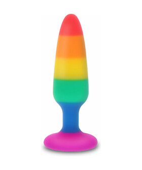 TWINK PLUG Bouchon en silicone arc-en-ciel