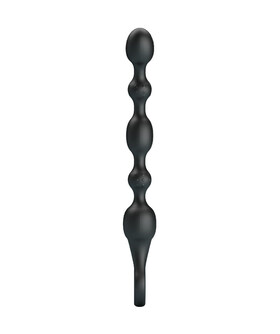 DELIGHTFUL P-SPOT PLEASER Vibromasseur anal en silicone rechargeable avec perles