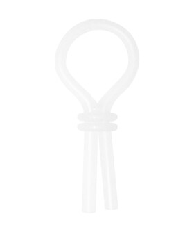 VARIO Anillo para el pene y reforzar la erección blanco
