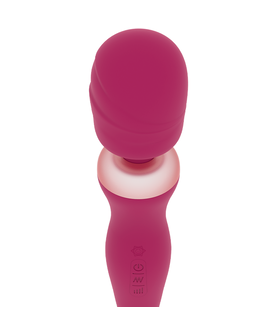 AKASHA Massajador externo recarregável de silicone médico
