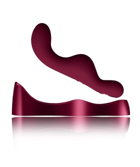 VARINHA WAND Varinha wand e vibrador para ponto G Ruby Glow Blush vermelho