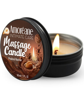 ETERNAL ROSE Candela da massaggio: da cera a olio, profumo sensuale, coccola la tua pelle