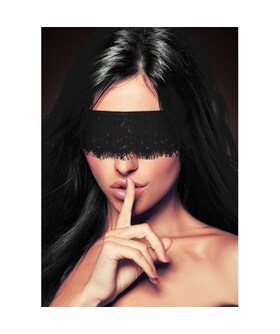 OUCH! MYSTERE LACE MASK Venda erótica que aguça os sentidos ao limitar a visão