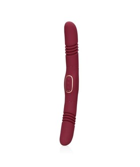 DOBRE FACETADA Descobre o Vibrador Double-Sided Thrusting Merlot Grape da Loveline, a escolha perfeita pa