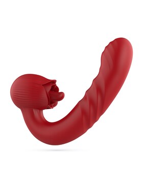OSIRIA Vibrador rosa com impulsão Osiria Crushious