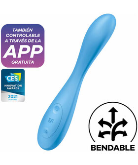 SATISFYER G-SPOT FLEX 4 Vibrador estimulador de ponto G com controlo através de app