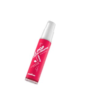 VIBRADOR LÍQUIDO CEREJA Líquido vibrante com sabores, efeito duradouro, ideal para sexo oral