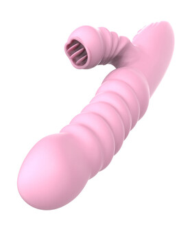 VIBRADOR MULTIFUNCIONAL COM LENG Vibrador multifunções com 20 modos, aquecimento e língua
