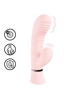 MYSTIQUE Vibrador estilo coelhinho com estimulação do ponto G e clitóris, 10 modos

Se procuras uma