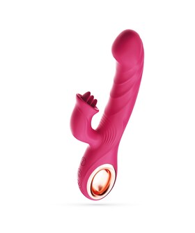 MIRENCA Vibrador com três mini línguas para um prazer intenso