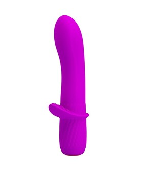 VIBRADOR TROY USB SILICONE PUR Vibrador versátil com 12 modos de vibração
