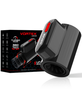 VORTEX JAMY Masturbatore maschile ad alte prestazioni nel colore nero