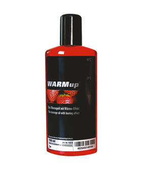 WARMUP Óleo de massagem 2 em 1 com sabor e efeito de aquecimento único