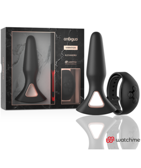 ALEXANDRU Plug anal vibrador avec télécommande moderne