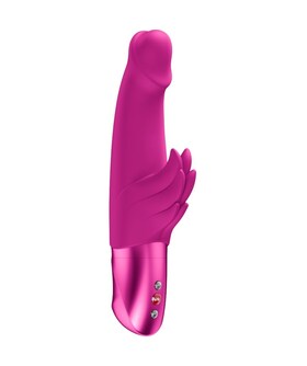 WICKED ÁNGEL Vibromasseur avec double stimulation point G et clitoris, 4 vitesses
