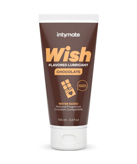 WISH FLAVOR Raspberry Organic Lubricant - Intense Aroma, Body-Safe