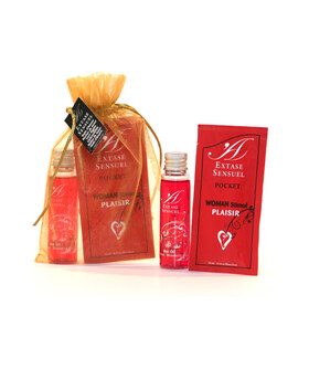 WOMAN PLAISIR Kit di oli e gel stimolante con fragranze uniche per lei