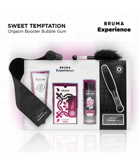 KIT D'EXPÉRIENCE AVEC AMPLIFICATEUR Lubrifiant, bandeau, plume, stimulant et huile aromatisée