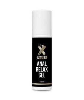 XPOWER ANAL RELAXER Gel anale rilassante: consistenza a base d'acqua per un'esperienza sicura e confortevole